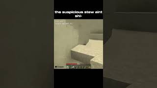 Suspicious stew aint shi minecraft meme funny ai [upl. by Taveda]