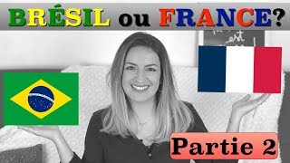 DIFFERENCES ENTRE LE BRESIL ET LA FRANCE  Partie 2 [upl. by Letha935]