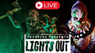 🔴 LIVE LIGHTS OUT FEARPLEX PREVIEW  Los Angeles Fairplex Pomona [upl. by Lightman146]