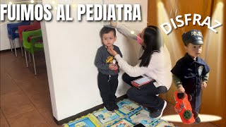 SALIDAS EN FAMILIA💃  ES POLICÍA🚔 VISITA AL PEDIATRA 👨‍⚕️ [upl. by Rehposirhc476]