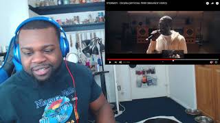 STORMZY CROWN OFFICIAL PERFORMANCE VIDEO  Reaction [upl. by Shurlocke]