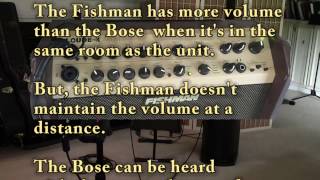 FISHMAN VS BOSE [upl. by Ysle]