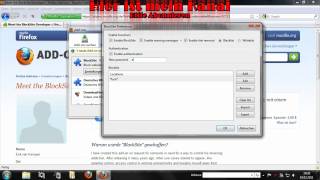 Unerwünschte Internetseiten Blockieren  Firefox [upl. by Lemmuela]