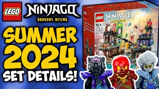 Summer 2024 Ninjago Set Details New Ninjago City [upl. by Yael]