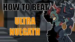 AQW How To Beat Ultra Nulgath 2024 Onwards  Nulgath the Archfiend Speed Strat  Standard [upl. by Nim]