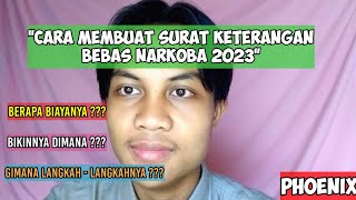 Cara Membuat Surat Keterangan Bebas Narkoba 2023 [upl. by Adim]