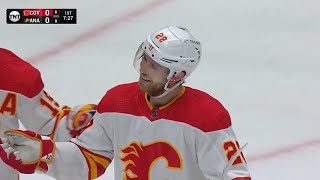 Elias Lindholm 10 Goal vs Anaheim Ducks  April 6 2022 [upl. by Gladstone580]