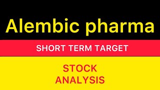 ALEMBIC LTD STOCK TARGET ANALYSIS 🟫 ALEMBIC LTD STOCK NEWS  ALEMBIC STOCK CRASH NEWS 311024 [upl. by Riocard551]