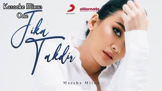 Marsha Milan  Jika Takdir Official Music Video Karaoke Minus One [upl. by Jorge]