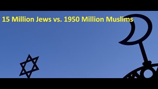 15 Million Jews vs 1950 Million Muslims [upl. by Krakow]