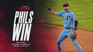 Braves vs Phillies Game 4 Highlights 101223  MLB Highlights [upl. by Kippar378]