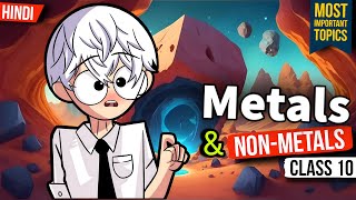 Metals and Non Metals class 10 One shot animation  Metals and Non Metals Full Chapter Animation [upl. by Odey]