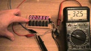 Digital Counter using CD4026 [upl. by Atrebor]