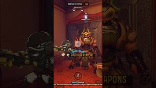 Doomfist and Orisa interaction  Overwatch 2 [upl. by Corliss457]