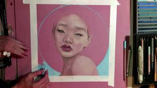 NuPastel Portrait Timelapse [upl. by Aneez69]