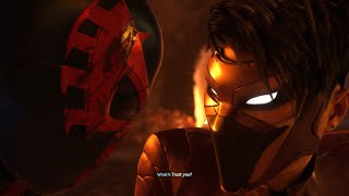 Spiderman vs Wraith Yuri fight I knew you had it in you Spiderman 2 spiderman gameplay [upl. by Annavaig]