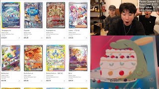 DisguisedToast  20241018  💰OPENING 36 POKEMON PACKS 💰 BIG GAMBA 💸💸💸 GIVE ME TERAPAGOS EX 50 [upl. by Sicnarf655]