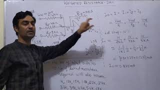 Unit 6 Lecture 8 Digital to Analog Converter  Weighted Resistance  Ladder Type [upl. by Buehrer369]