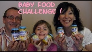 ☢👶 Baby Food Challenge 🍅 ☢ [upl. by Jaela]