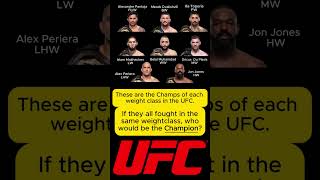 Who is the best fighter in the UFC today [upl. by Ludmilla]