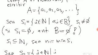 F Ciencias UNAM Análisis I Clase 23  propiedades de los conjuntos numerables [upl. by Aicener748]