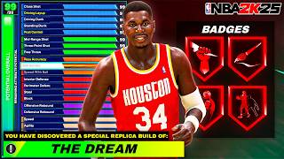 This Hakeem Olajuwon Build is INSANE on NBA 2K25 [upl. by Yk]