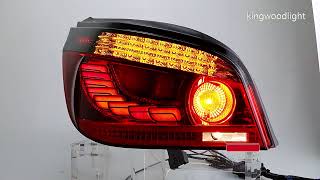 BMW E60 2008 2010OLED SIGNAL TAIL LIGHTS [upl. by Namya501]