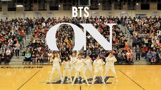 LOKD KPOP in Highschool BTS 방탄소년단  ON Girls Version Pep Rally Performance 2020 [upl. by Lubow]