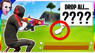 Fortnite but a Goose CONTROLS My Games [upl. by Josephina]