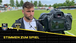 „Kontinuierlich den Rhythmus behalten“  Stimmen nach SC Wiedenbrück  Alemannia Aachen [upl. by Hars179]