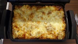 Lasagne im OptiGrill plus SnackingampBaking [upl. by Shaylyn]