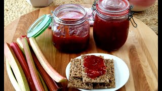 Recette Confiture de Rhubarbe et Fraise Facile [upl. by Alain169]