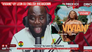 Naija has this Viviane song by Prince Aime entered your country Reaction [upl. by Nevile]