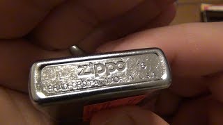 All About Zippo Lighters How To Date Your Zippo For Collecting amp Values [upl. by Aruasor]