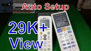 How to Auto Setup Chunghop 1000 in 1 Universal AC Remote [upl. by Lyndsey]