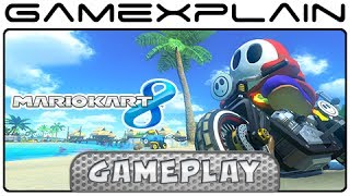 Mario Kart 8 Cheep Cheep Beach DS Gameplay w Direct Audio Retro Track [upl. by Taffy]