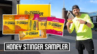 HONEY STINGER REVIEW  Waffles Gels Energy Chews and Nut amp Seed Bars Review [upl. by Eibrab]