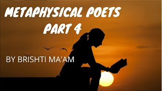 METAPHYSICAL POETS PART 4 Crashaw amp Vaughan [upl. by Avan]