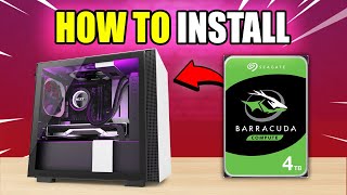 A Beginners Guide How to Install a Hard Drive in a PC [upl. by Anilys459]