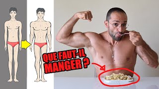 Ectomorphes  Hardgainers  La NUTRITION OPTIMALE pour prendre un MAXIMUM de MASSE MUSCULAIRE [upl. by Althee]