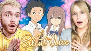 A Silent Voice WRECKED Us  A Silent Voice Blind REACTION [upl. by Amle]