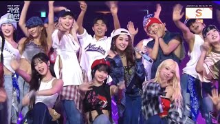 SBS Gayo Daejeon 2024  LE SSERAFIM FULL PERFORMANCE [upl. by Herrington]