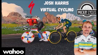 Zwift World Series Open Qualifier  Peak Performance Highlights [upl. by Lertnek]