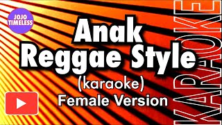 Anak Reggae karaoke [upl. by Ecyle]