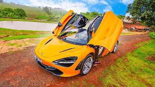 FUI VISITAR O SITIO DO MEU AMIGO DE MCLAREN 720S [upl. by Annavoj]