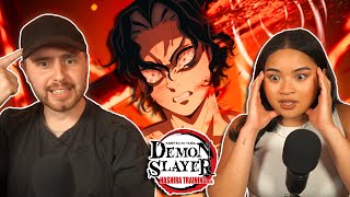 WE WERE NOT READY FOR THIS INSANITY🤯  Demon Slayer Season 4 Episode 8 REACTION [upl. by Nylsej617]