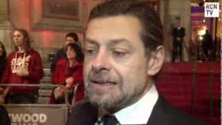 Andy Serkis Interview  The Hobbit amp Movie Costumes [upl. by Nosnevets]