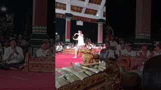 Balinese Dance amp Gamelan By The Professor  Gamelan Bali tarianbali shorts balinesegamelan [upl. by Klecka]