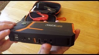 Tacklife T8 Car Jump Starter Test and Review [upl. by Lorita140]