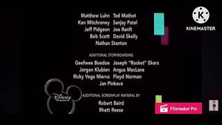 Monsters inc end credits fast [upl. by Eatnom459]